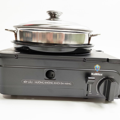 Bếp lẩu - nướng không khói đa năng Namilux NA-GS2821PF - HÀNG CHÍNH HÃNG NAMILUX (MP)