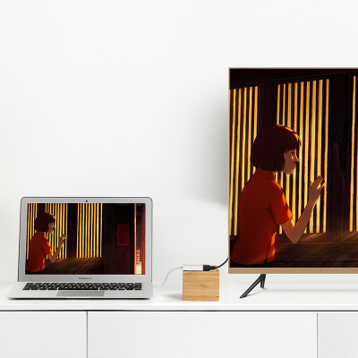 Bộ chuyển đổi Mini DisplayPort sang VGA có âm thanh UGREEN MD107 10437 - Hàng Chính Hãng