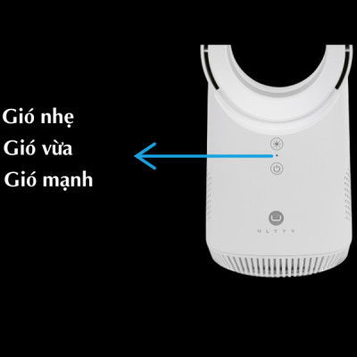 Quạt không cánh để bàn U ULTTY PETIT LIDI - Hàng chính hãng