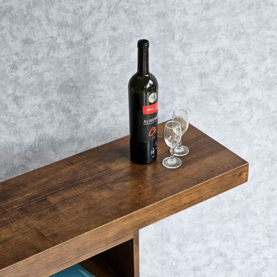 Bàn trang trí phòng khách có ngăn kéo gỗ cao su Juno sofa CSTCT063 110x30x85 cm nhiều màu lựa chọn