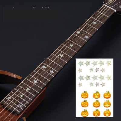 Dán Hoa Văn Đàn Guitar I Dán Cần Đàn Dành Cho Guitar ,Ukulele I Sticker Miếng Dán Trang Trí Cần Đàn Guitar