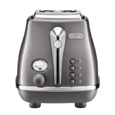 [Hàng chính hãng] Máy nướng bánh mì DeLonghi Icona Metallics CTOT2103 (BG/ GY)