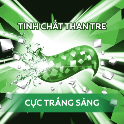 Bộ 3 Kem đánh răng Maxfresh Bamboo Charcoal 225g kèm bàn chải lông tơ phủ than