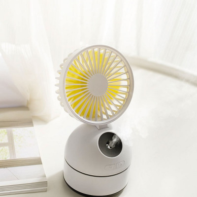 Quạt Phun Sương tích điện 9 tiếng 2000mAh F09- Hàng chính hãng Yoobao