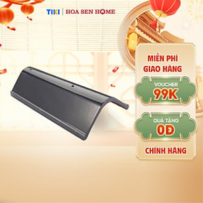 Ngói rìa tráng men cao cấp Lustime 145-190x320x80mm, men bóng cao cấp, bền đẹp, chống thấm, chống rêu mốc - hàng chính hãng