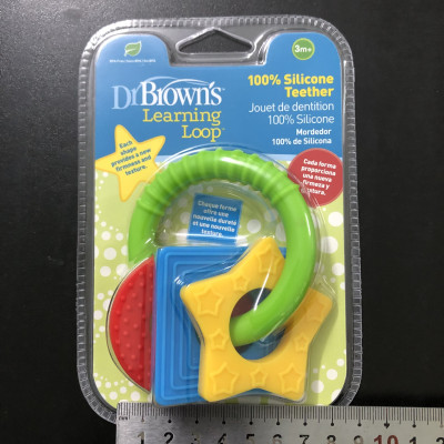 [ TE001 ] Ngậm nướu Learning Loop, 100% Silicone - Dr.Brown