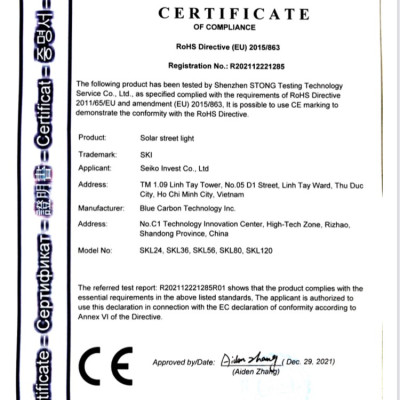 Đèn năng lượng mặt trời SKI- SKL80W