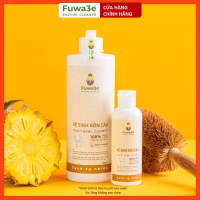[Can 10L tiết kiệm] Nước tẩy bồn cầu, nhà tắm hữu cơ enzyme sinh học dứa Fuwa3e 10L