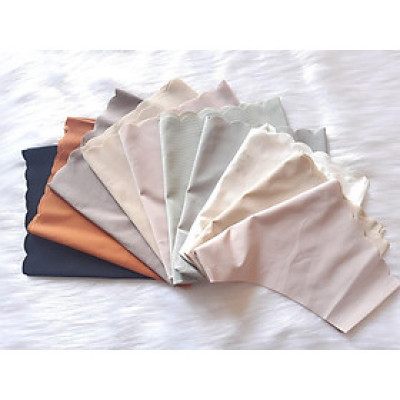 Quần Lót Nữ - 5 Quần Su Lụa Trơn Cắt Lưng Và Viền -giao màu ngẫu nhiên