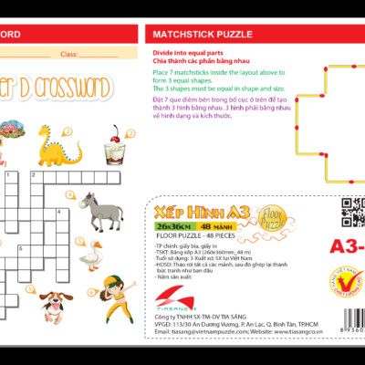 Tranh Xếp hình Tia Sáng: Paw Patrol - Everest - Tặng kèm câu đố mặt sau cho bé (48 Chi tiết)