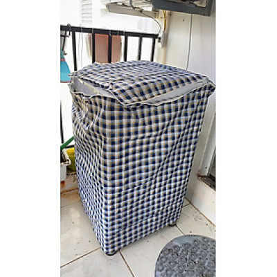 Áo che máy giặt cửa ngang (trước) cho máy từ 6 - 15 kg ,vải dù siêu bền tiện lợi , chống thấm nước , bảo vệ máy giặt dưới mọi thời tiết  giao màu ngẫu nhiên