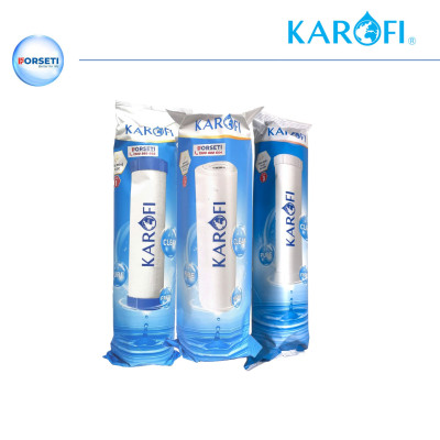 Bộ lõi lọc nước Karofi 123 và cụm hiệu suất cao Hp6.2 dành cho máy KAQ-U05, KAQ-U95, S-S038,...  - Hàng chính hãng