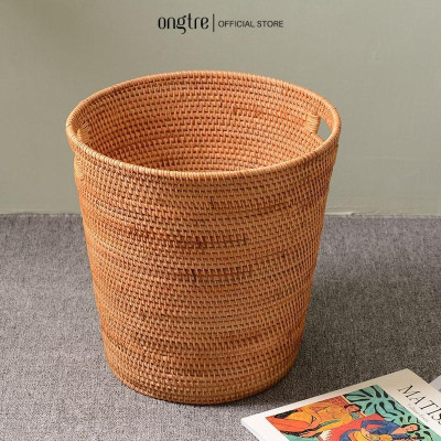 Giỏ mây guột ONGTRE đựng đồ dùng,quần áo, decor cho gia đình, Khách sạn, Resost