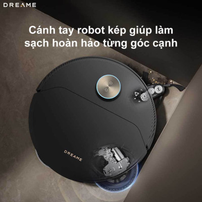 Robot Hút Bụi Lau Nhà Dreame X50 Ultra Chổi Kép, Xòe Giẻ, Xòe Chổi Lực Hút 20.000 Pa - Bản Quốc Tế