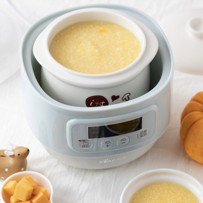 Nồi Nấu Cháo Chưng Yến Bear DDZ-A08G2 Dung Tích 0.8 Lít Công Suất 200 W - Hàng Chính Hãng