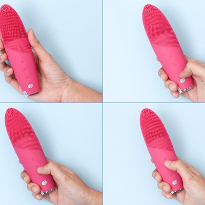 Máy rửa mặt siêu âm kèm chức năng nhiệt Rio FADF-H - Hàng chính hãng