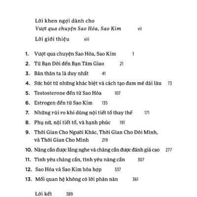 Vượt Qua Chuyện Sao Hỏa, Sao Kim - Kỹ Năng Gìn Giữ Và Phát Triển Cuộc Sống Lứa Đôi Trong Thế Giới Phức Tạp Ngày Nay