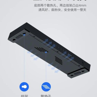 Ugreen UG4020340203TK Màu Đen Bộ chia HDMI 1 ra 8 hỗ trợ phân giải FULL HD - HÀNG CHÍNH HÃNG