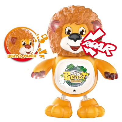 Đồ Chơi Robot Tự Động - Sư Tử Vui Nhộn - Vecto VT9042C