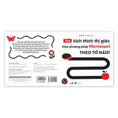 Thẻ Kích Thích Thị Giác Theo Phương Pháp Montessori - Dành cho trẻ 0-3 tuổi