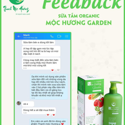Sữa tắm trắng da ngăn ngừa rôm sảy mụn nhọt Thanh Mộc Hương 350ml