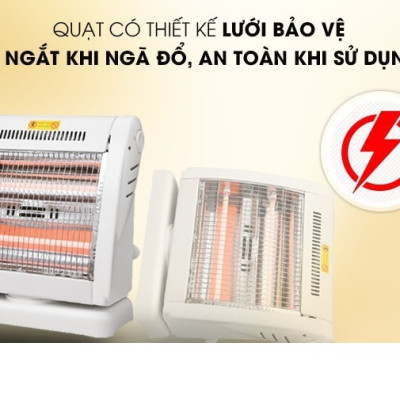 Đèn Sưởi Điện Halogen FJ-SNV1 - Hàng Chính Hãng