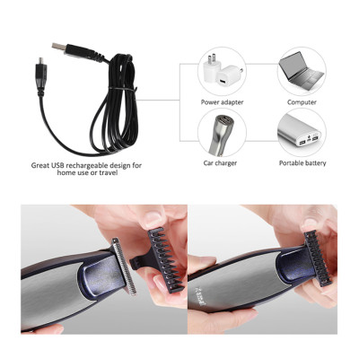 Tông đơ cắt tóc bấm viền kemei 5021