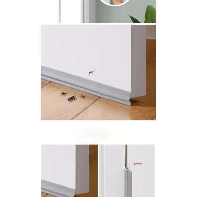Nẹp Chặn Khe Cửa Sổ Xám, MIếng Chặn Đi Hơi Máy Lạnh, Ron Cửa Chống Bụi Chắn Khe Cửa Ra Vào