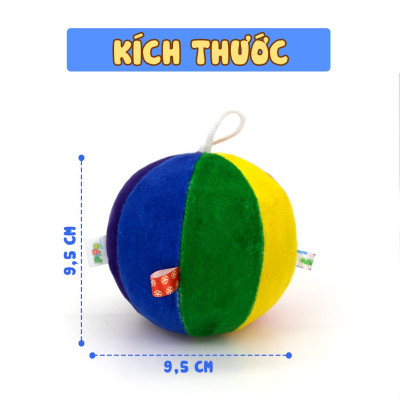 Bóng Múi Montessori Bằng Vải Cho Trẻ Sơ Sinh Luyện Vận Động Chân Và Phát Triển Đa Giác Quan - Pipo Việt Nam