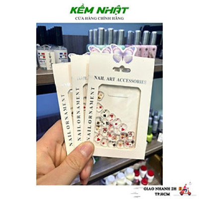 Set Charm Đính Móng Lá Bài