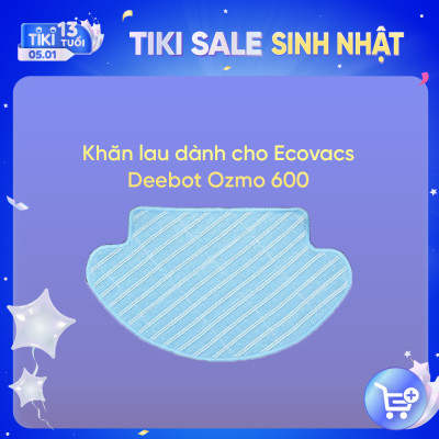Khăn lau Robot Deebot OZMO 600 ( lẻ ) - Hàng chính hãng