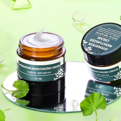 Bộ trắng da, sạch mụn cơ bản Wonmom ( 1 Kem cấp ẩm + 1 Serum mụn )