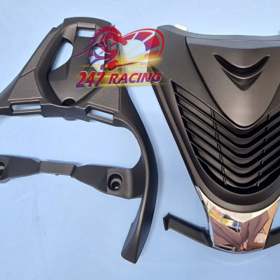 ComBo Mặt Nạ Vision kiểu SH Ý (nhiều màu) + Cảng Vision đen nhám sử dụng Vision đời 2014-2020