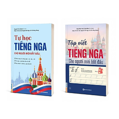 Combo Tự Học Tiếng Nga Cho Người Mới Bắt Đầu