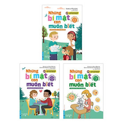 Sách - Những Bí Mật Con Muốn Biết - Combo 3 Cuốn