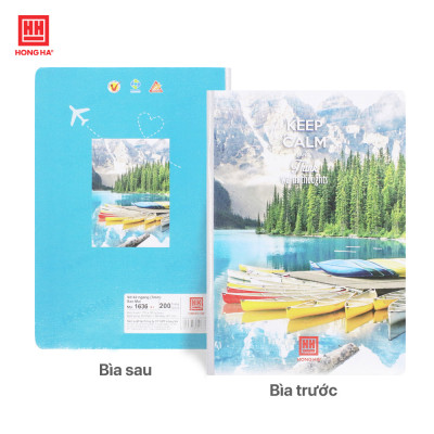 Vở kẻ ngang 200 trang Sao mai sắc màu - 1636 (10 quyển)