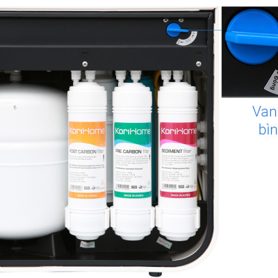 Bộ 8 lõi lọc Korihome chính hãng đầy đủ cho máy WPK-606 hệ lõi cắm nhanh