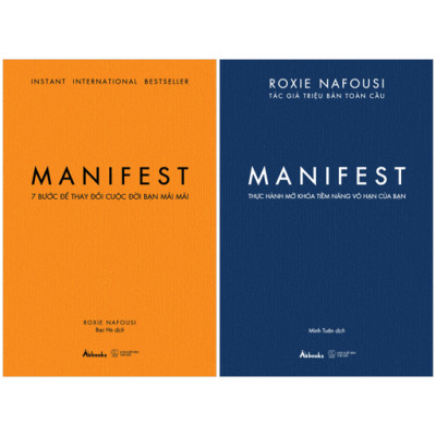 Sách - Combo Sách Manifest - 7 Bước Để Thay Đổi Cuộc Đời Bạn Mãi Mãi + Thực Hành Mở Khóa Tiềm Năng Vô Hạn Của Bạn (Bộ 2 Cuốn)