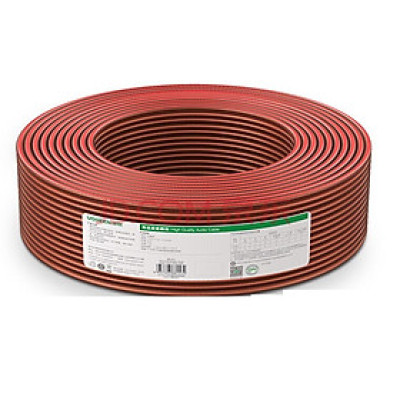 Cuộn cáp âm thanh dài 100M màu đỏ Ugreen 80157 0.8 mm² 2x200 lõi  âm thanh chuyên nghiệp AV157 - HÀNG CHÍNH HÃNG