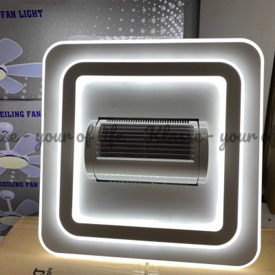 Quạt ốp trần mẫu mới không cánh quay 180 độ, ốp sát trần thế hệ mới, lắp cho phòng khách - phòng ngủ, hàng chính hãng Klasse KL126