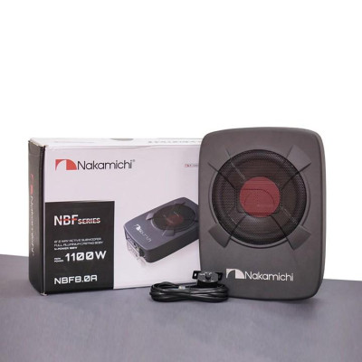 Loa SUB Siêu Trầm Ô Tô Thương Hiệu Nhật Bản NAKAMICHI NBF8.1A - Quét Mã Vạch - HÀNG NHẬP KHẨU