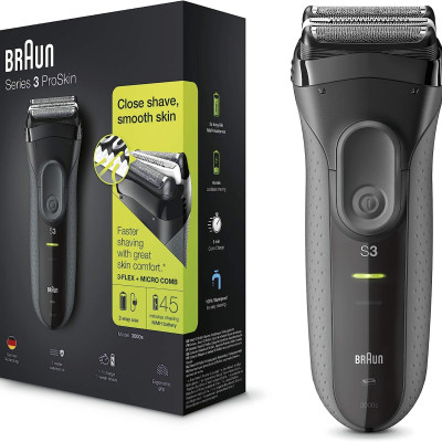 Máy cạo râu Braun Series 3 Proskin Model 3000S Hàng Chính Hãng