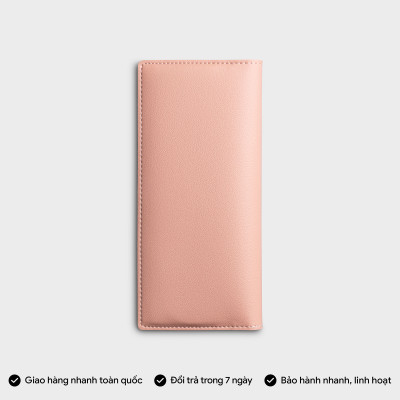 Ví Yuumy ( Thời trang nữ kiểu cầm tay dáng đứng - Ví da Ripple YV75 )