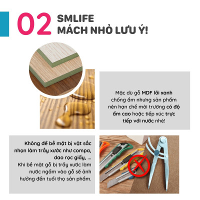 Kệ Tivi Treo Tường Phong Cách Hiện Đại Thương Hiệu SMLIFE (Nhiều mẫu, có thể đổi Size và màu sắc)
