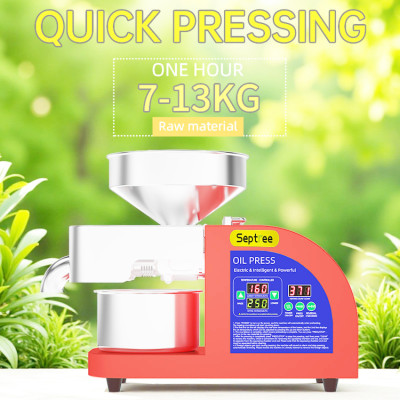 Máy ép dầu ăn thực vật chuyên nghiệp nâng cấp hoàn toàn mới, dùng trong gia đình, nhà hàng, khách sạn. Thương hiệu Mỹ cao cấp Septree - X10. HÀNG CHÍNH HÃNG