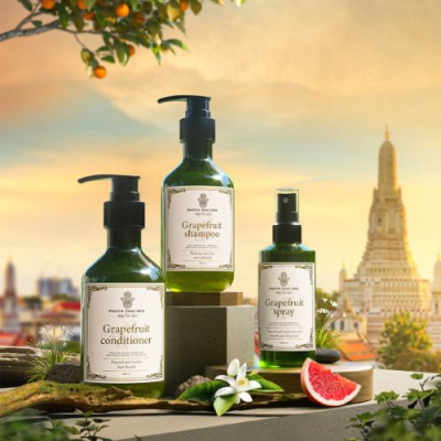 Dầu gội dược liệu chiết xuất bưởi tây Phaya Thai 280ml dành cho tóc gàu, ngứa, nấm da đầu