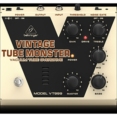 Guitar Stompboxes Behringer VT999-Classic Vacuum Tube Overdrive-Hàng Chính Hãng