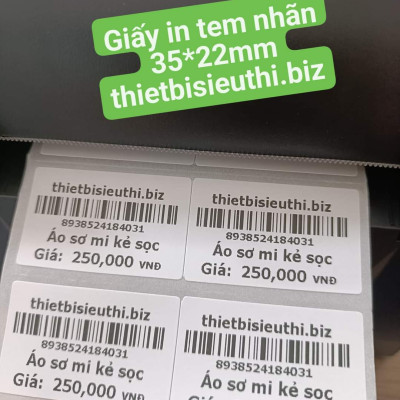 Máy In Mã Vạch Xprinter 350B In Tem Mã Vạch, In Đơn Hàng TMĐT, In Nhãn Sản Phẩm [Hàng Chính Hãng - BH 12 tháng]