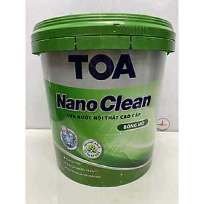 Sơn nước nội thất cao cấp Toa Nanoclean màu xám 8268_ 15L