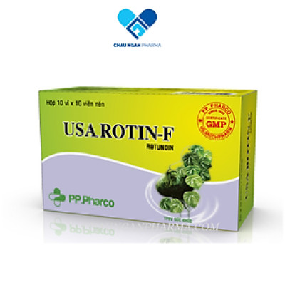 Hổ trợ ngủ ngon USAROTIN-F Phong Phú Hộp 100 viên